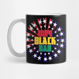 Dope Black Dad Black History Month Mug